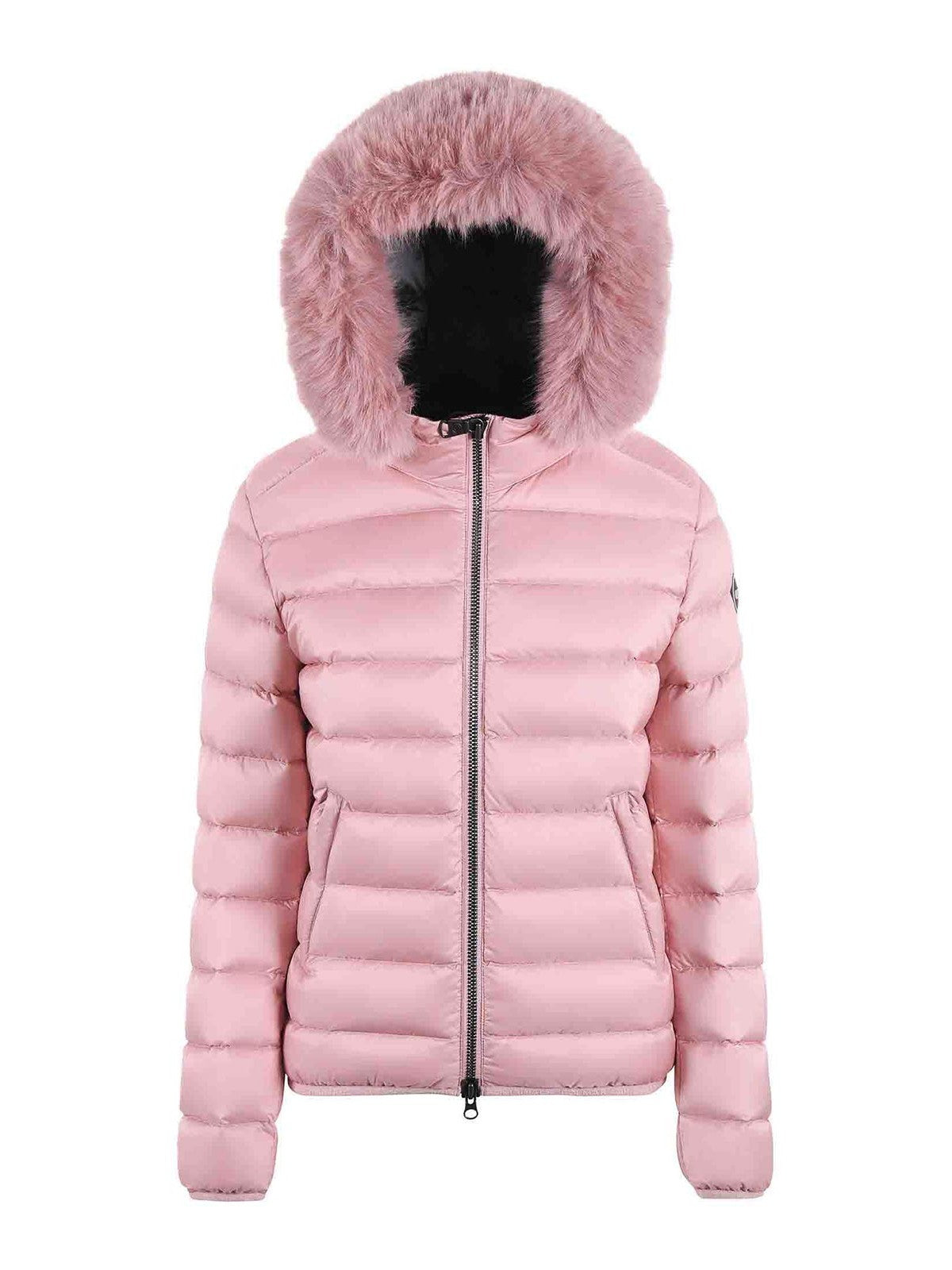 Piumino con Cappuccio e Pelliccia Colmar💕