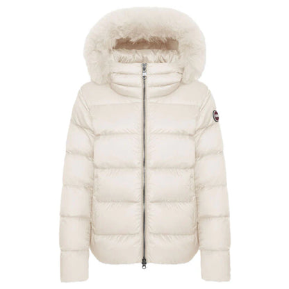 Piumino con Cappuccio e Pelliccia Colmar💕