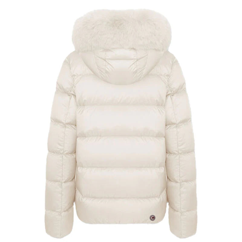 Piumino con Cappuccio e Pelliccia Colmar💕