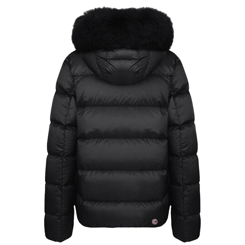 Piumino con Cappuccio e Pelliccia Colmar💕