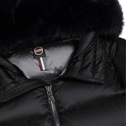 Piumino con Cappuccio e Pelliccia Colmar💕